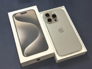 iPhone17シリーズ買取強化中🔥　iPhone15Pro（アイフォン）の買取を行いました!【モバトル仙台PARCO2店】