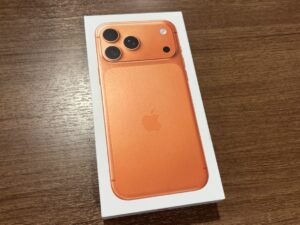 年末年始も買取強化中!iPhone 17 ProMax(アイフォン)を買い取りました!【モバトル渋谷店】