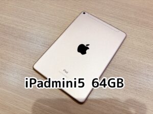 iPadmini5 64GB cellularモデル買取いたしました!【アミュプラザくまもと店】