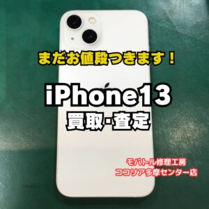 【多摩センターでiPhone高価買取】iPhone 13 128GBを28,000円で買取｜モバトルココリア多摩センター店